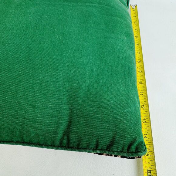 Tapestry Woven Throw Pillow Santa Cat Dona Gelsinger A Long Winters Nap Vintage - Picture 7 of 7